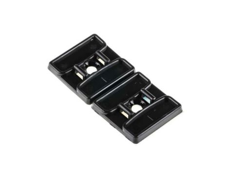 Mocowanie opaski kablowej samoprzylepne, 29.2mm x 29,2 mm, kolor: Czarny, 50-szt., RS PRO