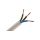 Sieciowy kabel zasilający 3 Core Polichlorek winylu PVC Sheath Biały 6.91mm od , 300 V, 500 V
