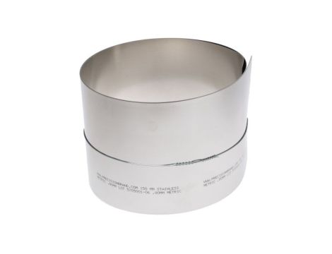 Podkładka regulacyjna ze stali, Czerwony, 1.25m x 150mm x 0.8mm