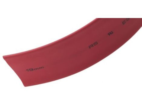 Osłona termokurczliwa 2:1, średnica 19mm, dł. 5m, RS PRO