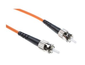 Kabel światłowodowy, średnica: 50/125m, OM2 Wielomodowy, Pomarańczowy, ST / ST