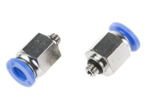 Adapter gwintowany prosty gwint – rura, 10 barów