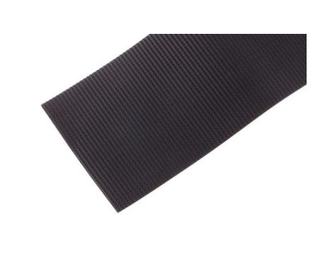 Taśma rzepowa, typu: haczyk-pętelka, dł. 1m, szer. 50mm, kolor: Czarny, RS PRO