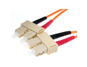 Kabel światłowodowy, średnica: 50/125m, OM2 Wielomodowy, Pomarańczowy, SC/SC