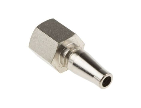 Szybkozłączka pneumatyczna, materiał Mosiądz, złącze G 1/4 żeńskie, RS PRO Rectus 17, Schrader NW5