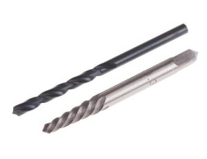 Wykrętarka do śrub, l. elementów: 2, w zestawie: Nr 3, 4.2 mm, Stal