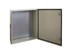 Szafka ścienna rozdzielcza RAL 7032, materiał: Stal, IP66, 700 x 500 x 260mm, RS PRO