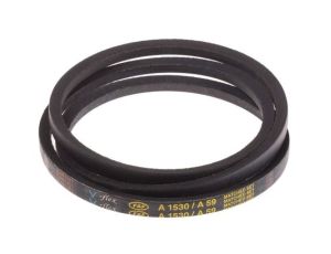 Pas napędowy, profil A, materiał: PET, guma, 13mm x 8mm x 1.5m, RS PRO