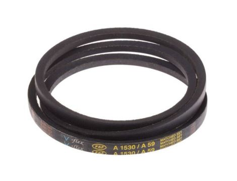 Pas napędowy, profil A, materiał: PET, guma, 13mm x 8mm x 1.5m, RS PRO