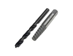 Wykrętarka do śrub, l. elementów: 2, w zestawie: Nr 6, 13/32 cala, Stal