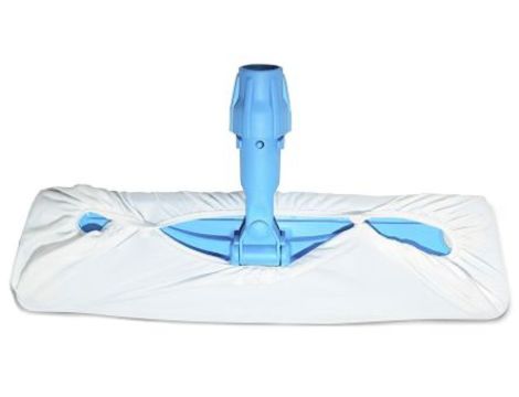 Głowica mopów, 51cm, Biały, Poliester, do uzytku z: Mop gąbkowy M10