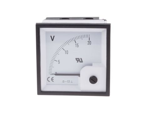 Woltomierz analogowy DC -25C do +50C 68 x 68 mm RS PRO