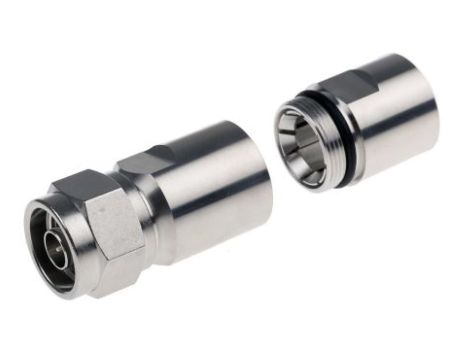 Złącze koncentryczne, 50, 0 to 6GHz, Męski, zaciskane, Montaż na kablu