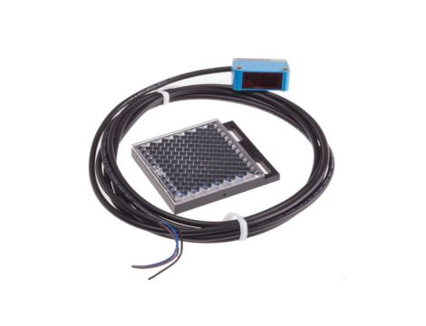 Czujniki fotoelektryczne Retrorefleksyjny NPN w obudowie prostokątnej zakres 7.2 m IP67