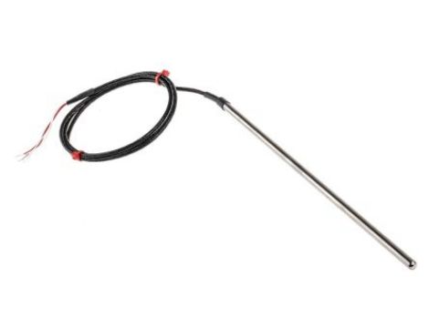 Termopara typ PT 100, -50C do +250C 250mm kabel 1m, Stal nierdzewna