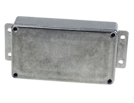 Obudowa ekranowana Srebrny z kołnierzem IP65 Neopren, 139.7 x 63.8 x 30mm, RS PRO