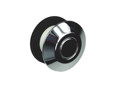 Chrome Air Switch Push Button 42 to 45mm