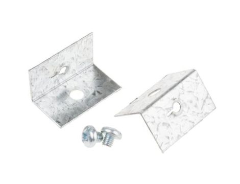 Łącznik do koryt kablowych Stal ocynkowana Łącznik kołnierzowy 50 x 50mm RS PRO