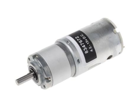 Motoreduktor DC, 2,81 A, 19,8 W, 537 obr./min, 3024 gcm, RS PRO