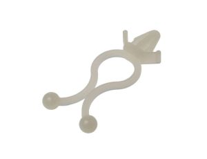 Opaska kablowa Zacisk z blokadą skrętną, 10.4mm, materiał: Nylon 66, 27.3 x 10.4mm, RS PRO