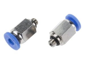 Adapter gwintowany prosty gwint – rura, 10 barów