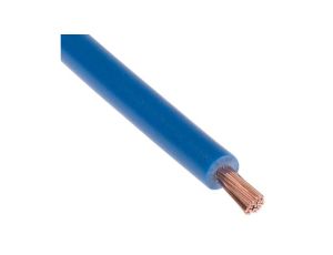 Jednożyłowy kabel sterowniczy CSA 1 mm, Maks. +70C 1000 V Niebieski, RS PRO