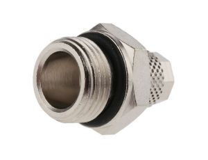 Adapter gwintowany prosty gwint – rura, 15 barów