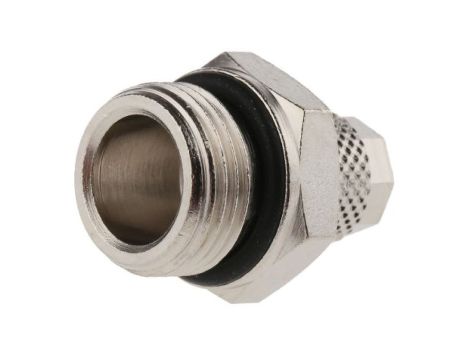 Adapter gwintowany prosty gwint – rura, 15 barów