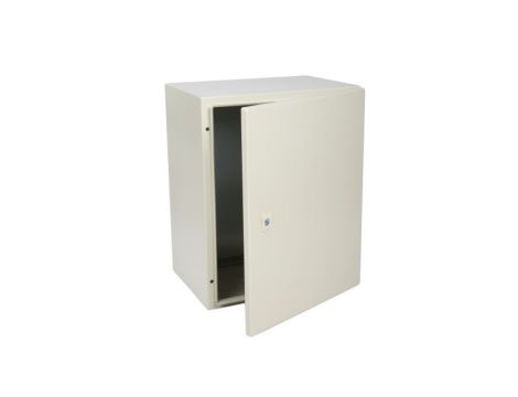 Szafka ścienna rozdzielcza RAL 7032, materiał: Stal, IP66, 400 x 500 x 300mm, RS PRO