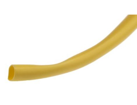 Osłona termokurczliwa żółta 2:1, średnica 1.6mm, dł. 10m, RS PRO