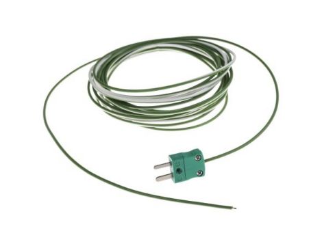 Termopara typ K do +250C kabel 5m IEC
