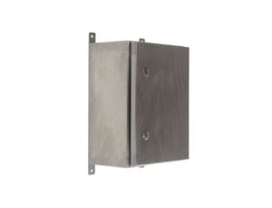 Szafka ścienna rozdzielcza, materiał: Stal nierdzewna typu 304, IP69K, 400 x 300 x 200mm, RS PRO