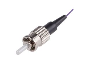 Kabel światłowodowy, średnica: 50/125m, OM3 Wielomodowy, Fioletowy, ST / przewodu elastycznego wielożyłowego