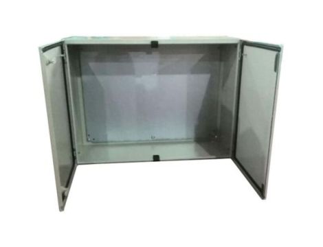 Szafka ścienna rozdzielcza RAL 7032, materiał: Stal, IP66, 1000 x 1000 x 300mm, RS PRO