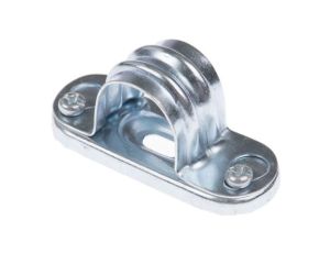 Spinka do kabli Obejma siodłowa, 20mm, materiał: Stal, RS PRO