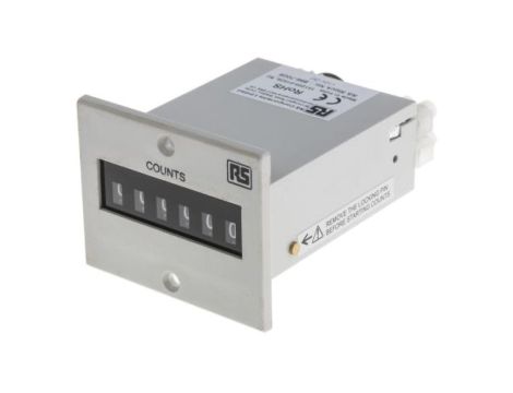 Licznik impulsów Cyfrowe 6-cyfrowy 110 V DC RS PRO