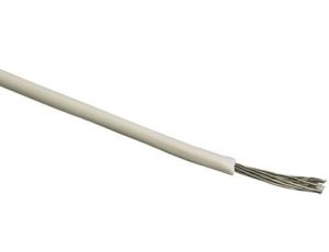 Kabel trzynormowy PCW, dł. 100m 6 mm, 53 A, 1 kV, -15 → +105 C Biały Pojedynczy rdzeń, RS PRO