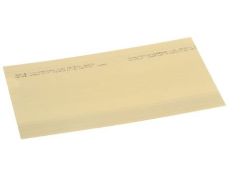 Zestaw podkładek regulacyjnych, Mosiądz, 0.05 → 0.8mm, Żółty