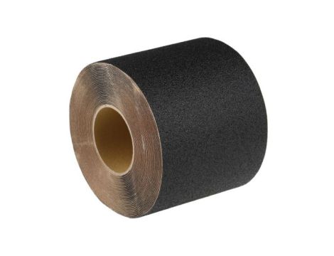 Taśma ostrzegawcza kolor: Czarny, materiał: Polietylen, 152mm x 18.3m, RS PRO