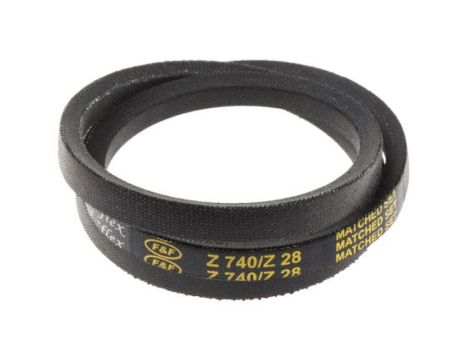 Pas napędowy, profil Z, materiał: PET, guma, 10mm x 6mm x 710mm, RS PRO