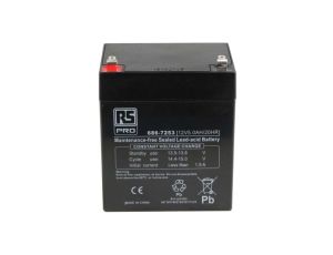 Akumulator VRLA AGM 12V 5Ah (żywotność 3-5lat) RS PRO