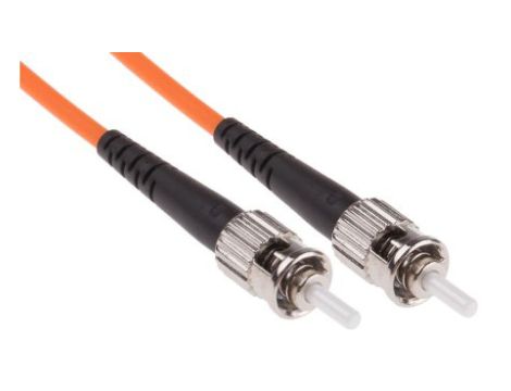 Kabel światłowodowy, średnica: 62.5/125m, OM1 Wielomodowy, Pomarańczowy, ST / ST