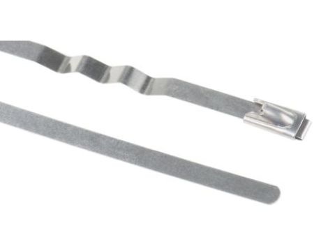 Opaska kablowa 150mm 4.6 mm Stal nierdzewna 316 100 sztuk RS PRO