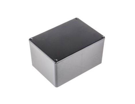 Obudowa ekranowana Czarny, 139.1 x 101.5 x 76.7mm, RS PRO