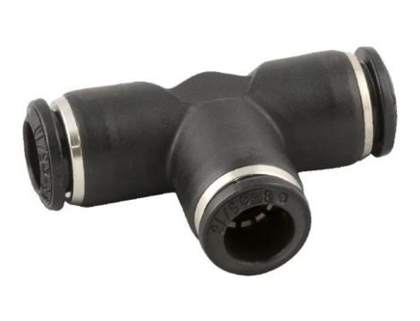 Adapter gwintowany teowy typu rura – rura, 20 barów