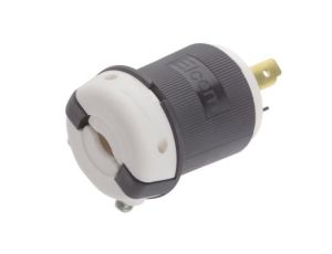 Wtyk sieciowy, 30A, 125 V AC, 2P+E NEMA L5 - 30P, RS PRO