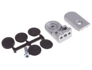 Zacisk panelowy, typ: Zacisk panelu szklanego, RS Structural System, rowek: 6mm