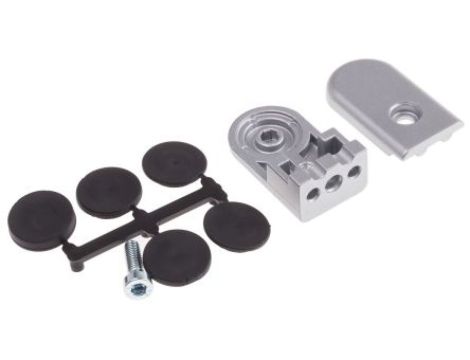 Zacisk panelowy, typ: Zacisk panelu szklanego, RS Structural System, rowek: 6mm