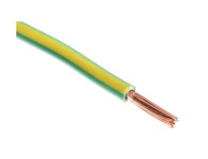 Kabel trzynormowy PCW, dł. 100m 4 mm, 41 A, 1 kV, Maks. +105C Zielony/Żółty Zgodność z trzema normami, RS PRO