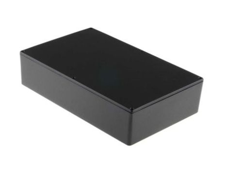 Obudowa ekranowana Czarny, 275 x 175 x 65.5mm, RS PRO